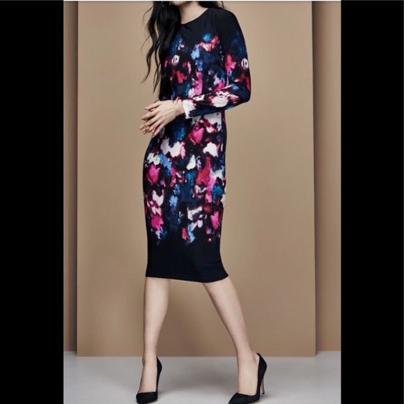 maggy london midi dress